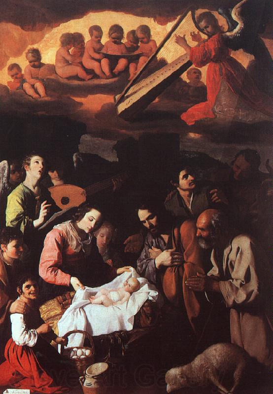 Francisco de Zurbaran The Adoration of the Shepherds_a